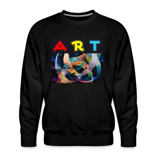 Art of Stripes and Shades - Men's Premium Sweatshirt