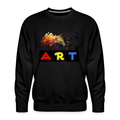 Pulse of Art - Men's Premium Sweatshirt