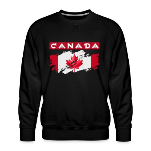 Canada, Inspired by the Canadian flag - Men's Premium Sweatshirt