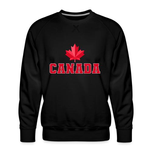 Canada with a maple leaf - Men's Premium Sweatshirt