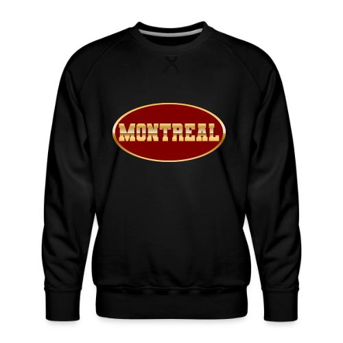Montreal in Gold - Men's Premium Sweatshirt