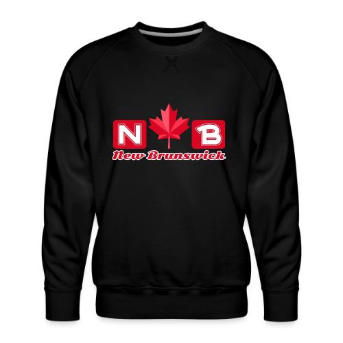 New Brunswick, province of Canada - Men's Premium Sweatshirt