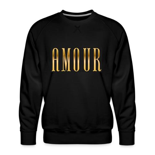 Golden Love - Men's Premium Sweatshirt