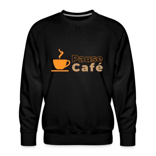 Coffee Break - Men's Premium Sweatshirt