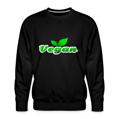 Pure Vegan Leaves - Men's Premium Sweatshirt