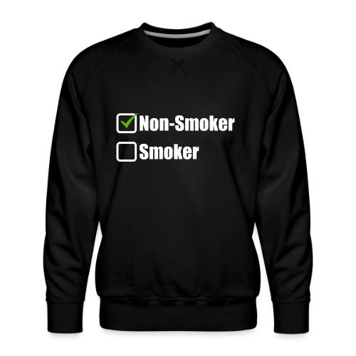 Non-smoker - Men's Premium Sweatshirt