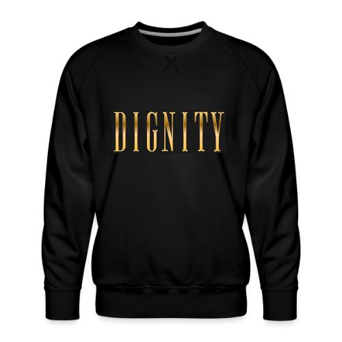 Golden Dignity - Men's Premium Sweatshirt