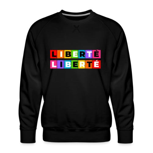 Freedom in colour - Men's Premium Sweatshirt
