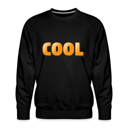 Cool 3D Word Design – Bold Chill Style - Men's Premium Sweatshirt