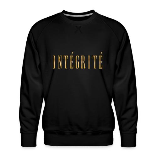 Intégrité Dorée - Men's Premium Sweatshirt
