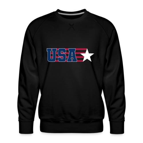 Star Stripe USA - Men's Premium Sweatshirt