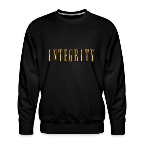 Golden Integrity - Men's Premium Sweatshirt