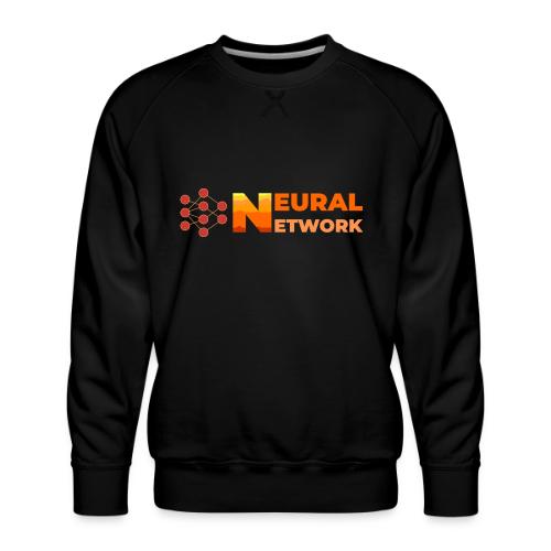 Neural Network: Digital Synapses - Men's Premium Sweatshirt