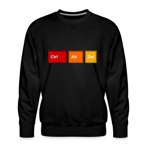 CTRL + ALT + DEL - Men's Premium Sweatshirt