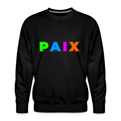 Peace in Colour - Men's Premium Sweatshirt