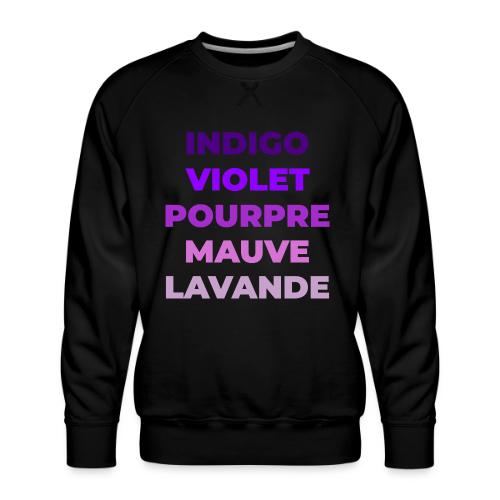 Shades of purple - Men's Premium Sweatshirt