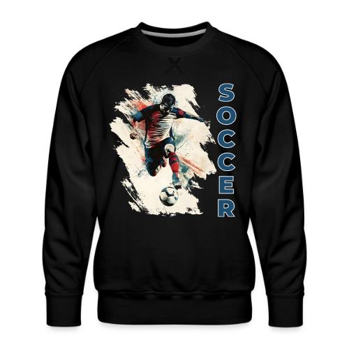 Soccer Power Move - Men's Premium Sweatshirt