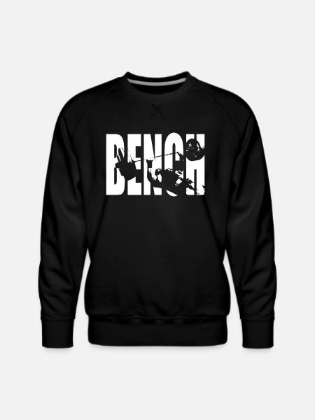 Bench Press - Men's Premium Sweatshirt - black
