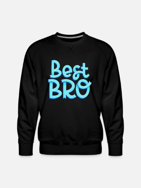 Best BRO - Men's Premium Sweatshirt - black