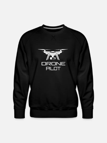 Drone Pilot - Men's Premium Sweatshirt - black