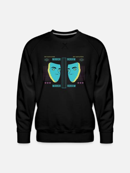 Mirror - Men's Premium Sweatshirt - black