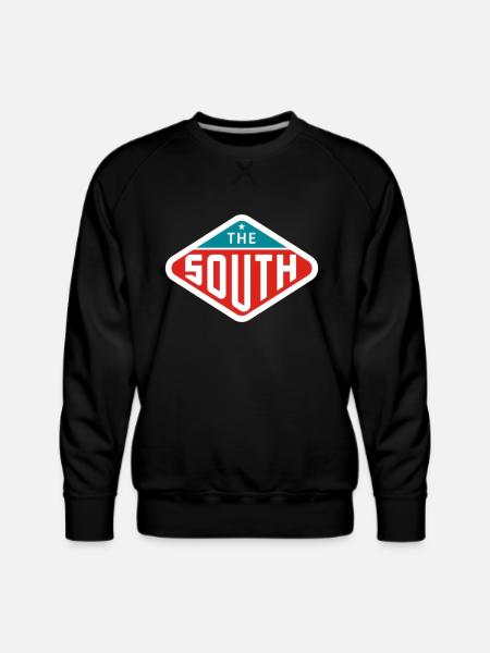 The South - Men's Premium Sweatshirt - black