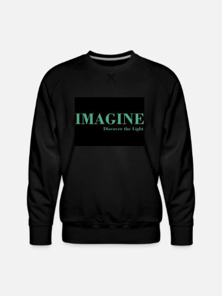 IMAGINE - Men's Premium Sweatshirt - black