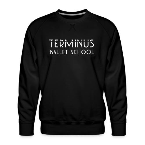 School Logo (white text) - Men's Premium Sweatshirt