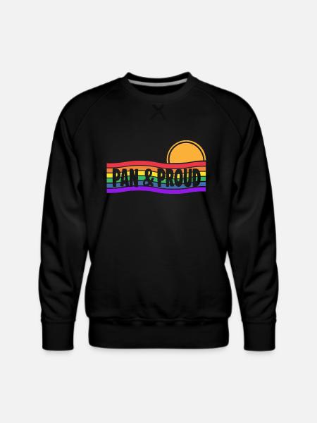 Pan Proud - Men's Premium Sweatshirt - black