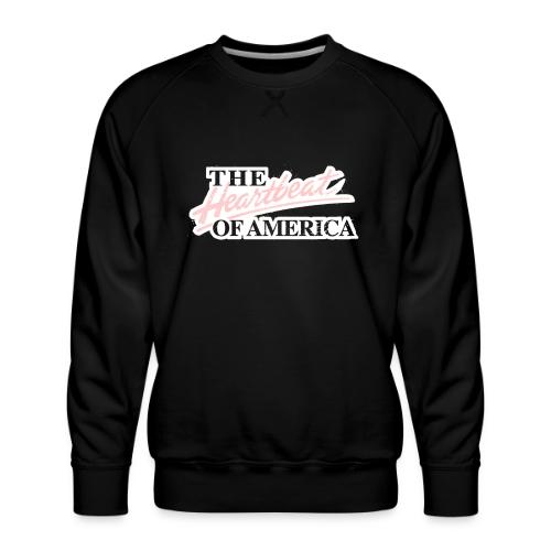 The Heartbeat of America - Men's Premium Sweatshirt