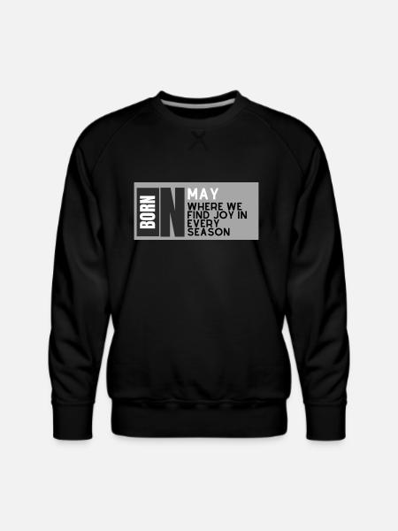 Marvelous March - Men's Premium Sweatshirt - black
