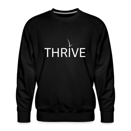 White Logo - Men's Premium Sweatshirt