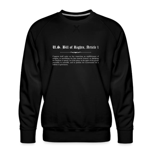 U.S. Bill of Rights - Article 1