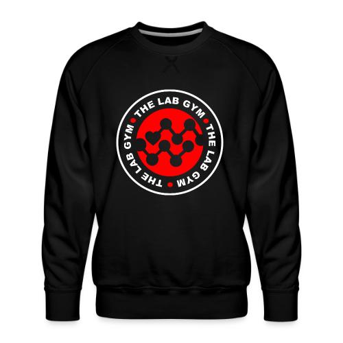 The LAB Gym - Black & Red - Men's Premium Sweatshirt