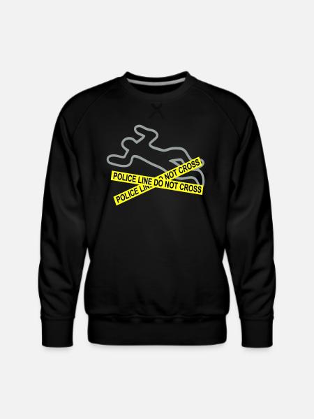 csi - Men's Premium Sweatshirt - black