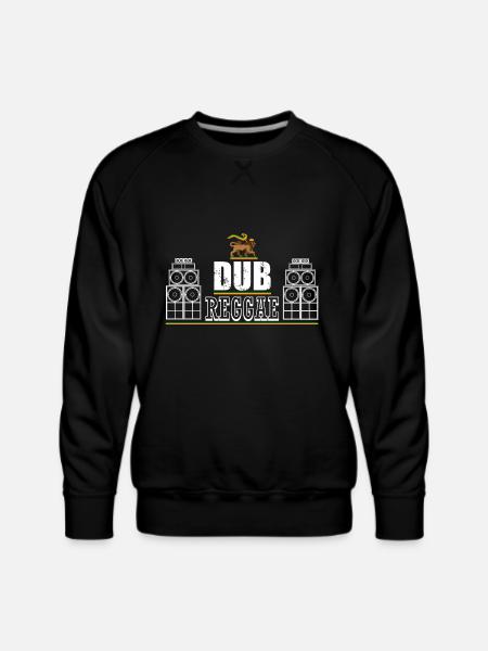 Dub Reggae - Men's Premium Sweatshirt - black