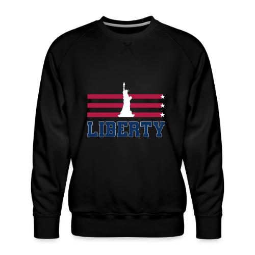 USA: Stars of Liberty - Men's Premium Sweatshirt