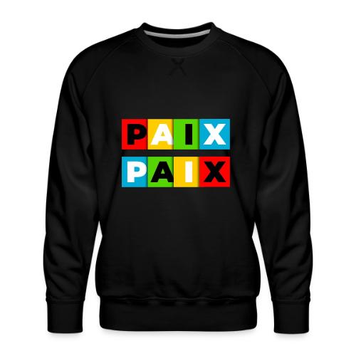 Peace in Colour - Men's Premium Sweatshirt