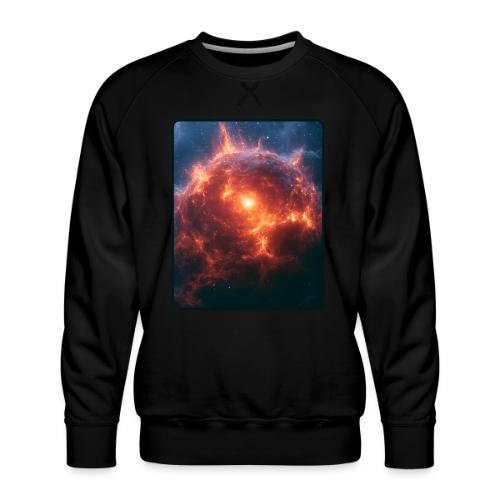 Exploding Supernova Space Art - Men's Premium Sweatshirt