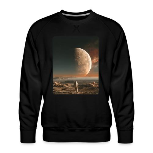 Astronaut on an Alien Moon - Men's Premium Sweatshirt