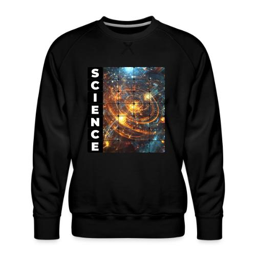 Golden Core of Science - Men's Premium Sweatshirt