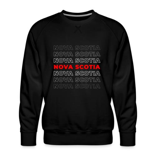 Nova Scotia Script - Men's Premium Sweatshirt