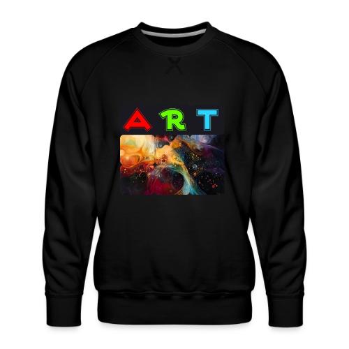 Waves of Art - Men's Premium Sweatshirt