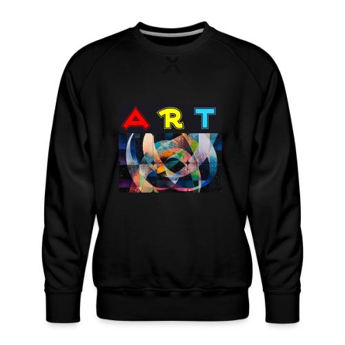Art of Stripes and Shades - Men's Premium Sweatshirt