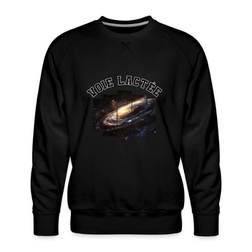 The Milky Way: A Visual Tribute - Men's Premium Sweatshirt