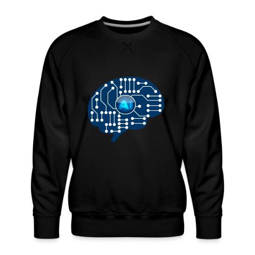 AI: Mind Wired - Men's Premium Sweatshirt