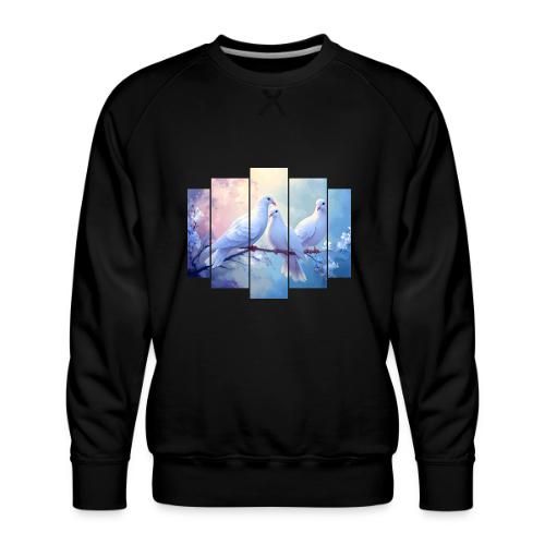 Symbols of Peace and Serenity - Men's Premium Sweatshirt