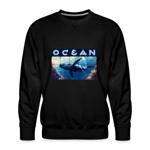 Ocean: Majestic Deep - Men's Premium Sweatshirt