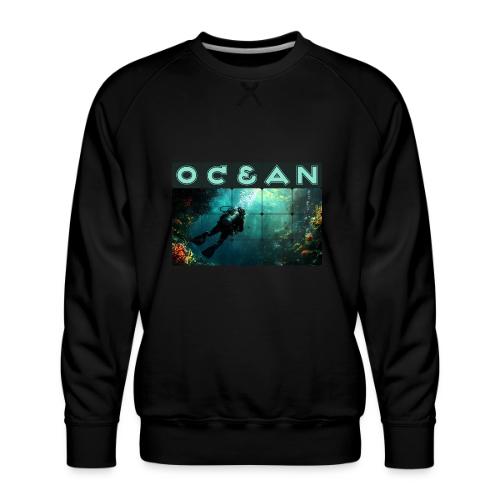 Ocean: Explorer of the Deep - Men's Premium Sweatshirt
