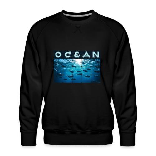 Ocean: Silver Tide - Men's Premium Sweatshirt